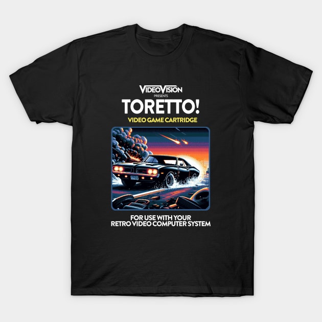 Toretto 80s Game T-Shirt by PopCultureShirts